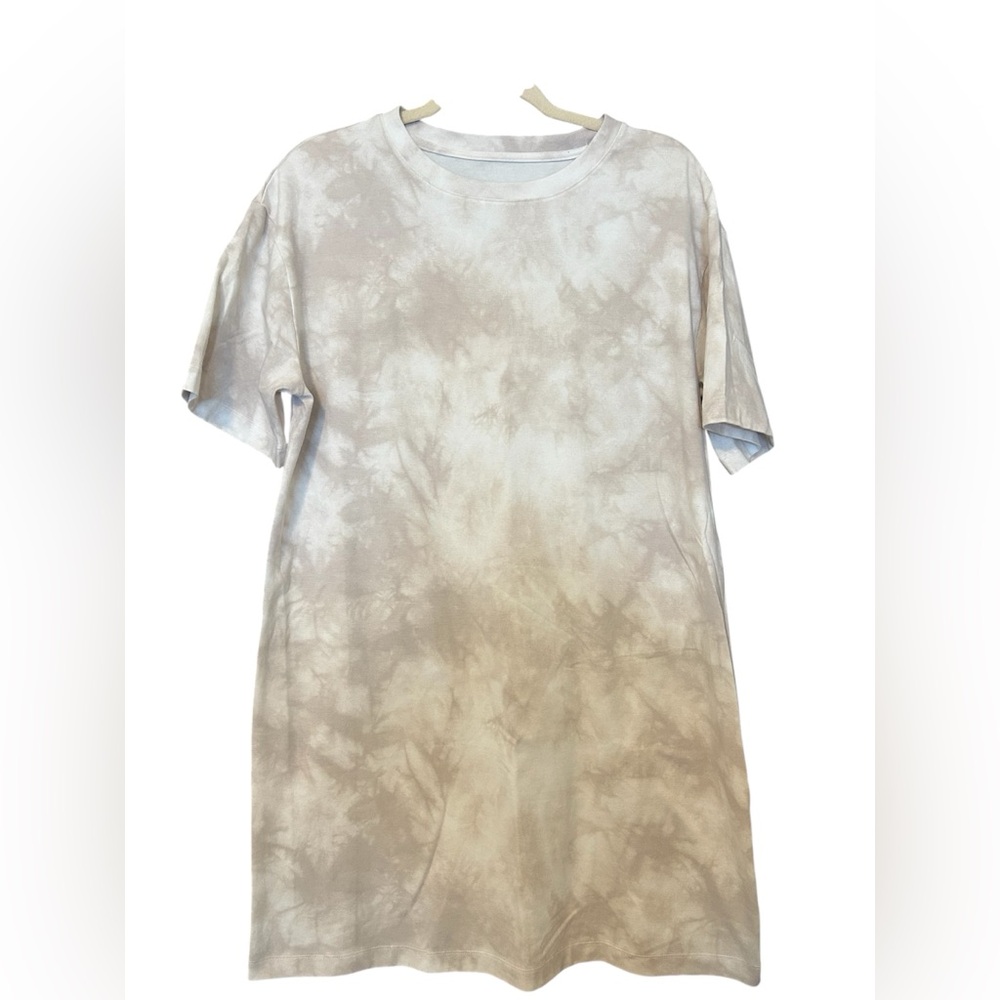 Marble T-shirt Dress